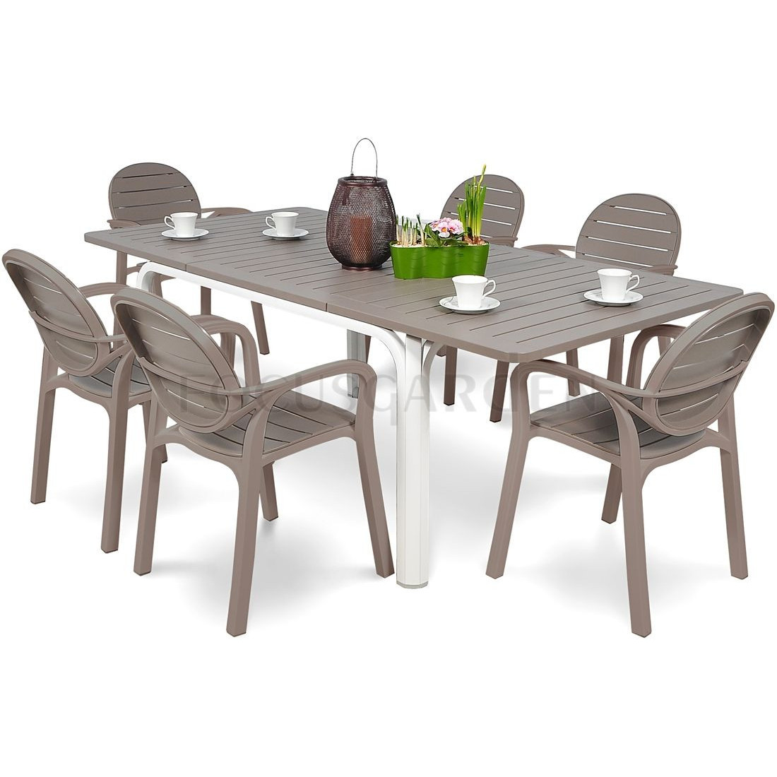 Zestaw ogrodowy Nardi PalmaAlloro 6140 - Kolor Tortora