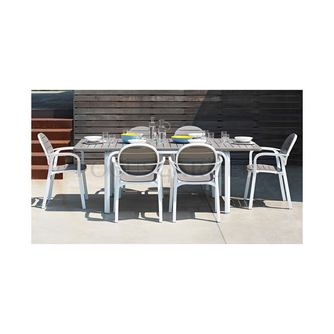 Zestaw ogrodowy Nardi PalmaAlloro 6140 - Kolor Tortora