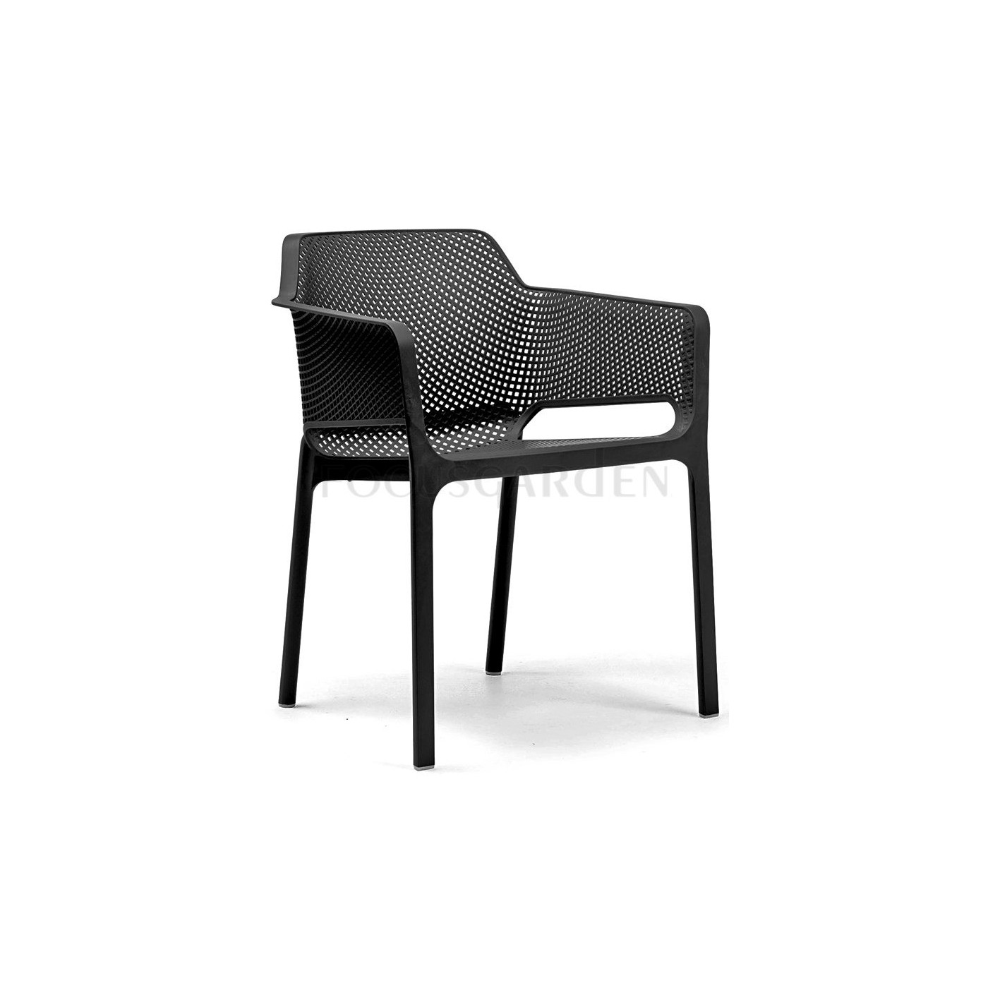 NET/LIBECCIO 6+1 ANTHRACITE SET