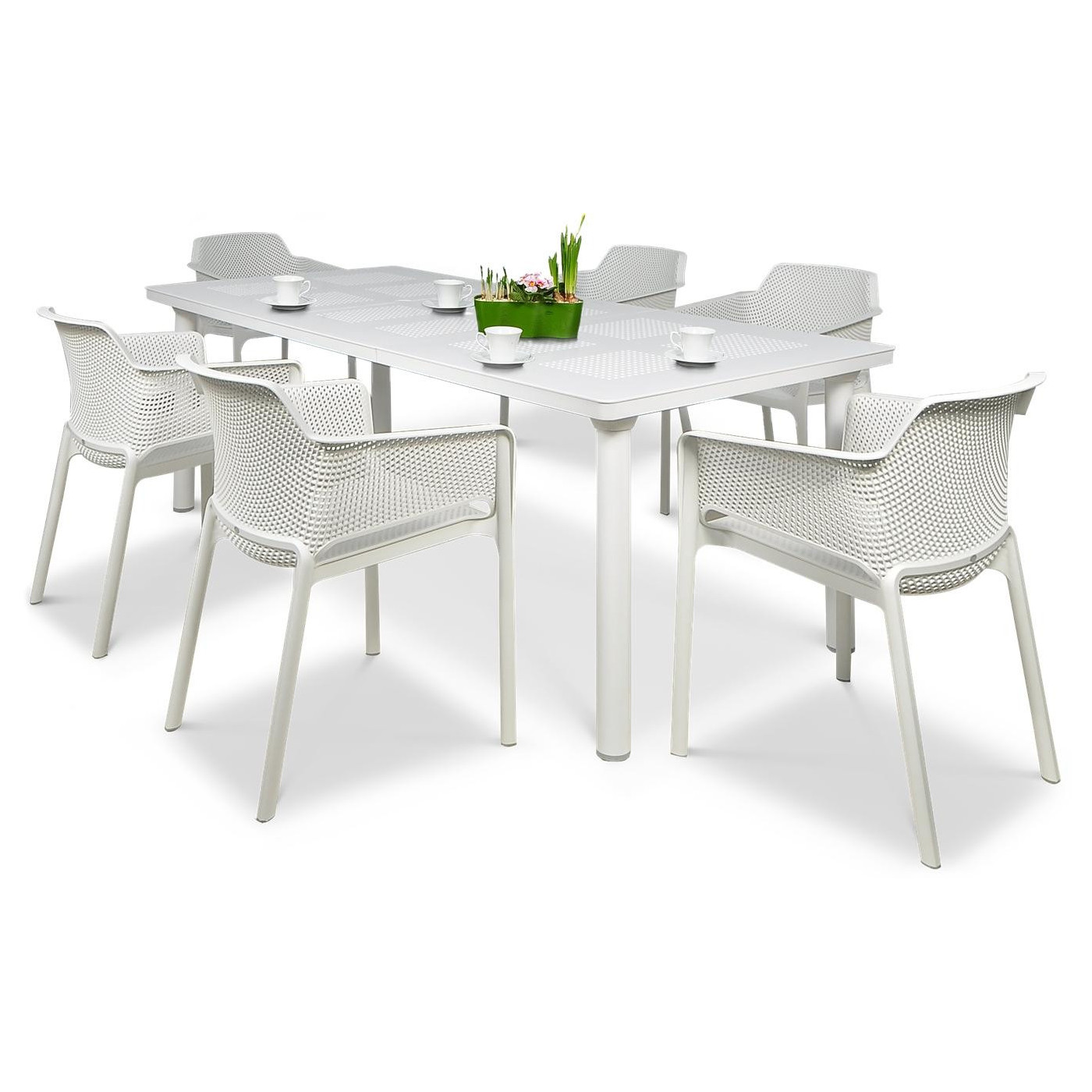 NET/LIBECCIO 6+1 ZESTAW BIANCO