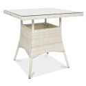 LUGO 80 TABLE WHITE