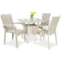 LUGO 80 TABLE WHITE