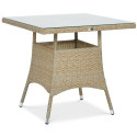 LUGO 80 TABLE BEIGE