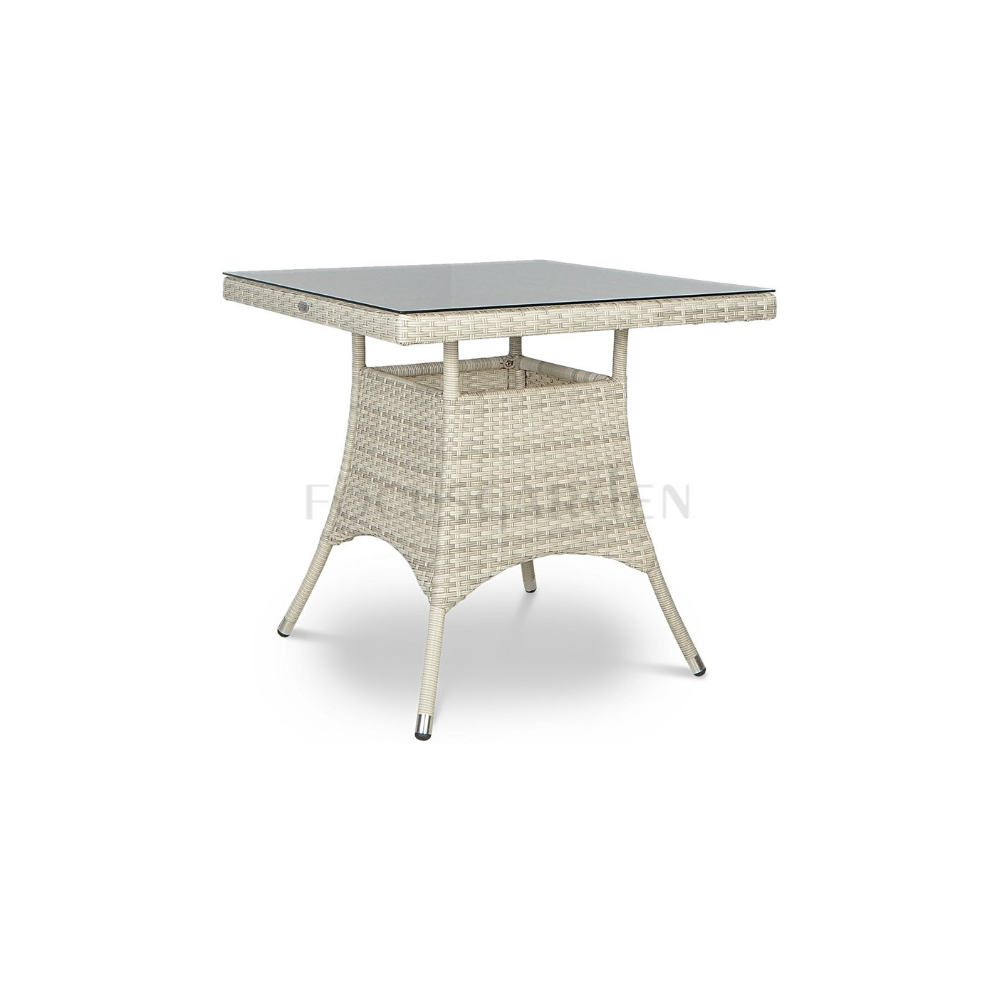 Zestaw technorattanu Leridalugo 4+1 White