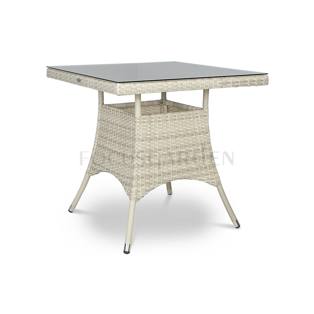 Zestaw technorattanu Leridalugo 4+1 White