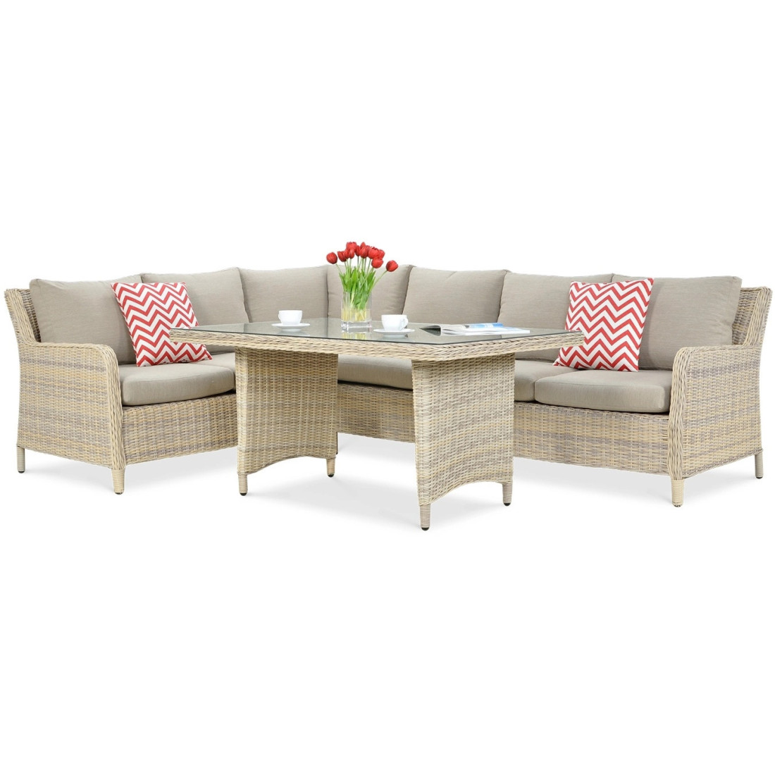 MARYLAND DINING CORNER SOFA BEIGE