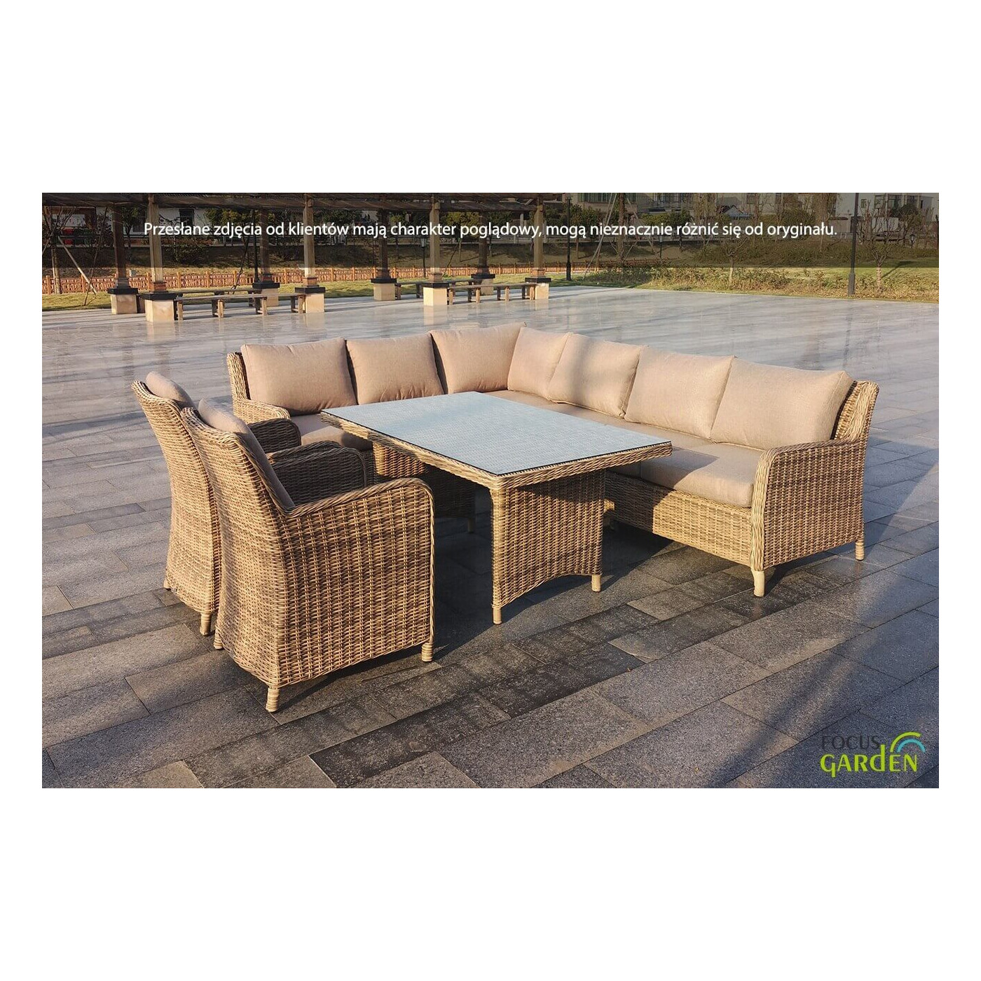 MARYLAND DINING NAROŻNIK BEIGE