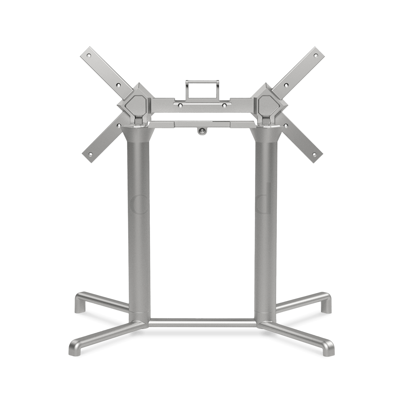 srebrna podstawa pod stolik