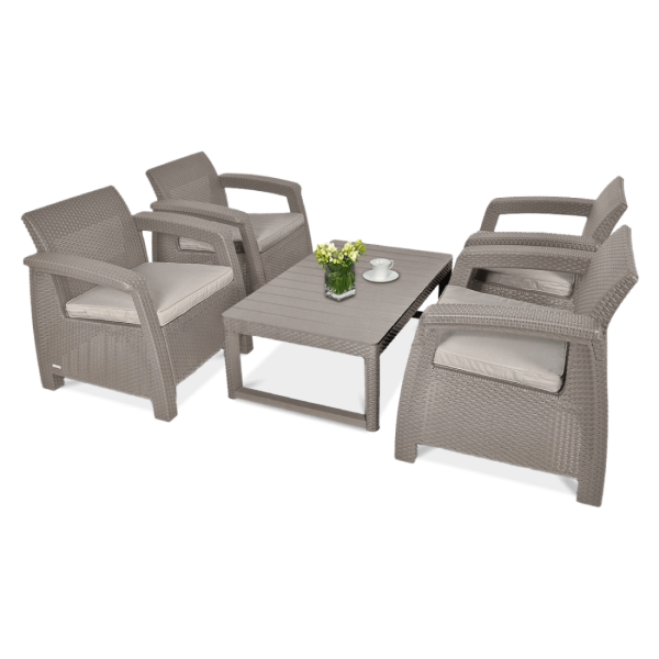 CORFU QUATTRO/LYON CAPPUCCINO SET