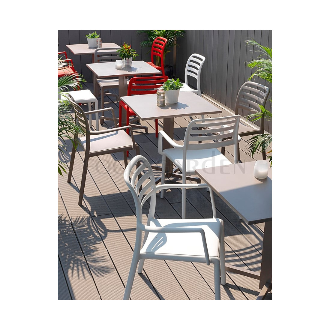 COSTA BISTROT KRZESŁO ANTRACITE