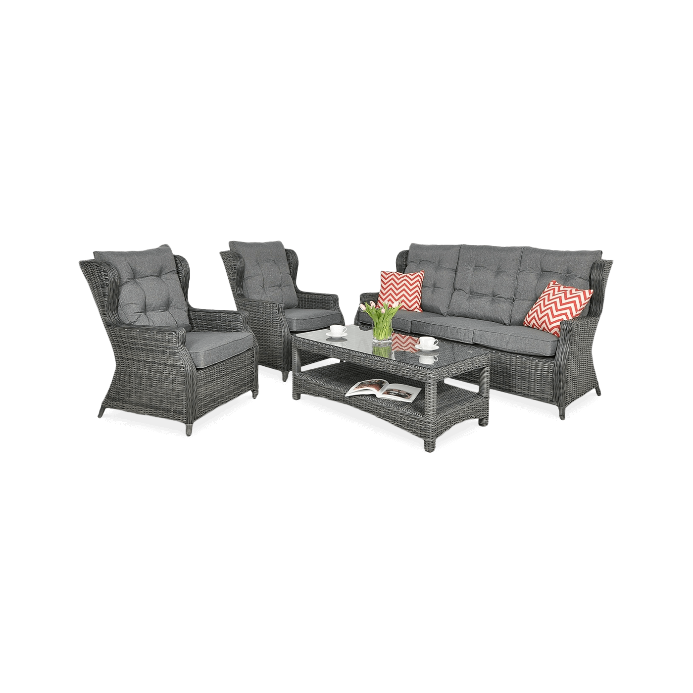 TRIVENTO III ZESTAW DARK GREY