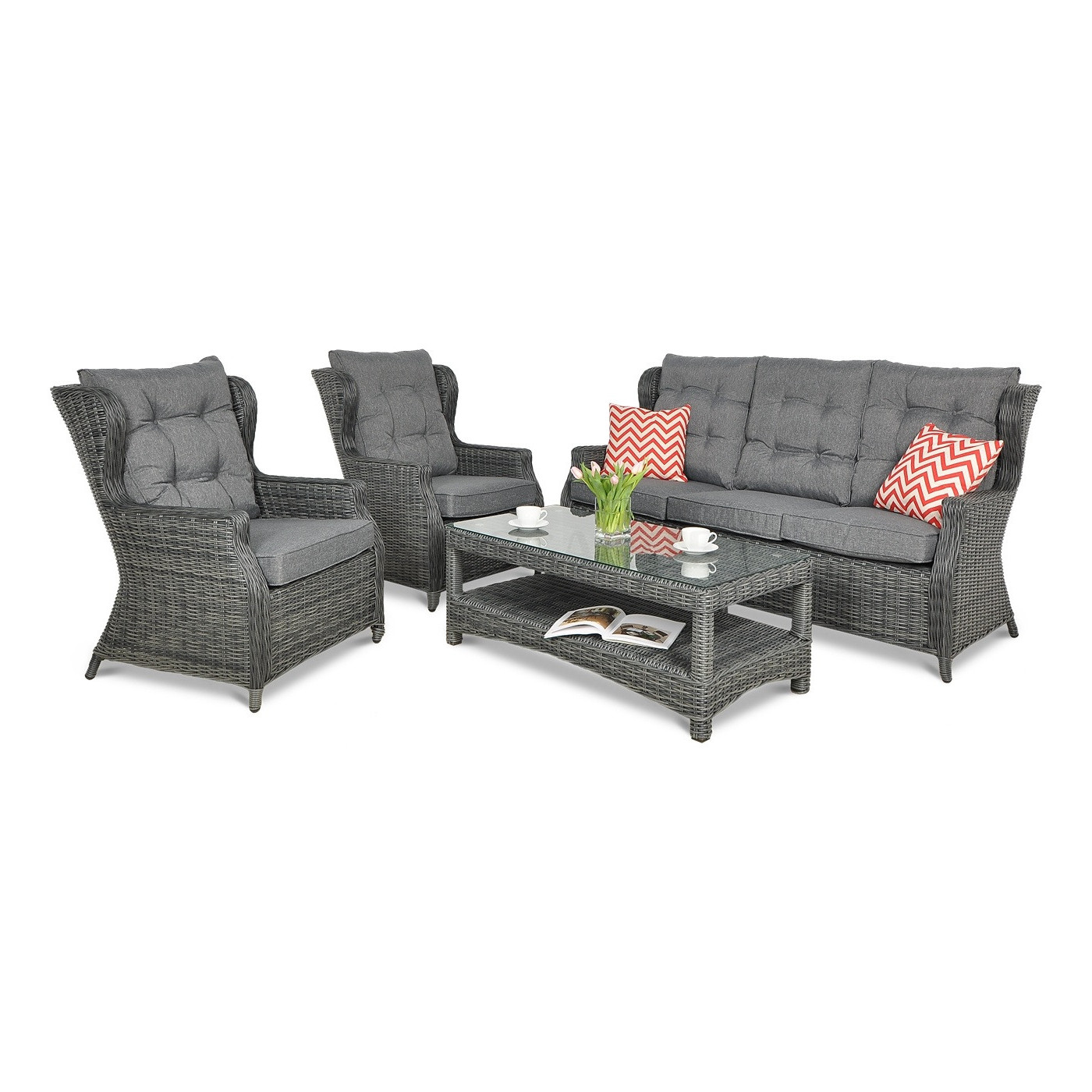 TRIVENTO III SET DARK GREY