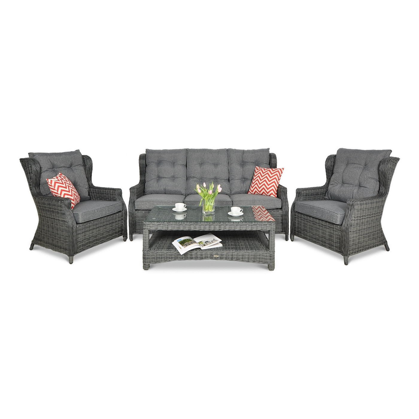 TRIVENTO III ZESTAW DARK GREY