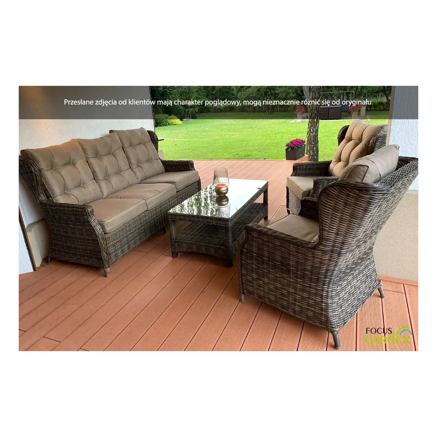 TRIVENTO III SET DARK GREY