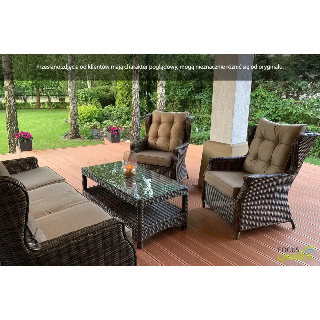 TRIVENTO III SET DARK GREY