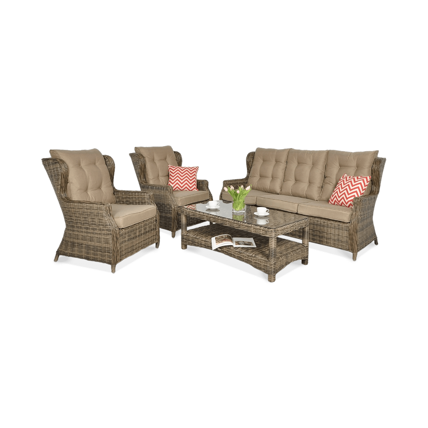 TRIVENTO III BROWN SET