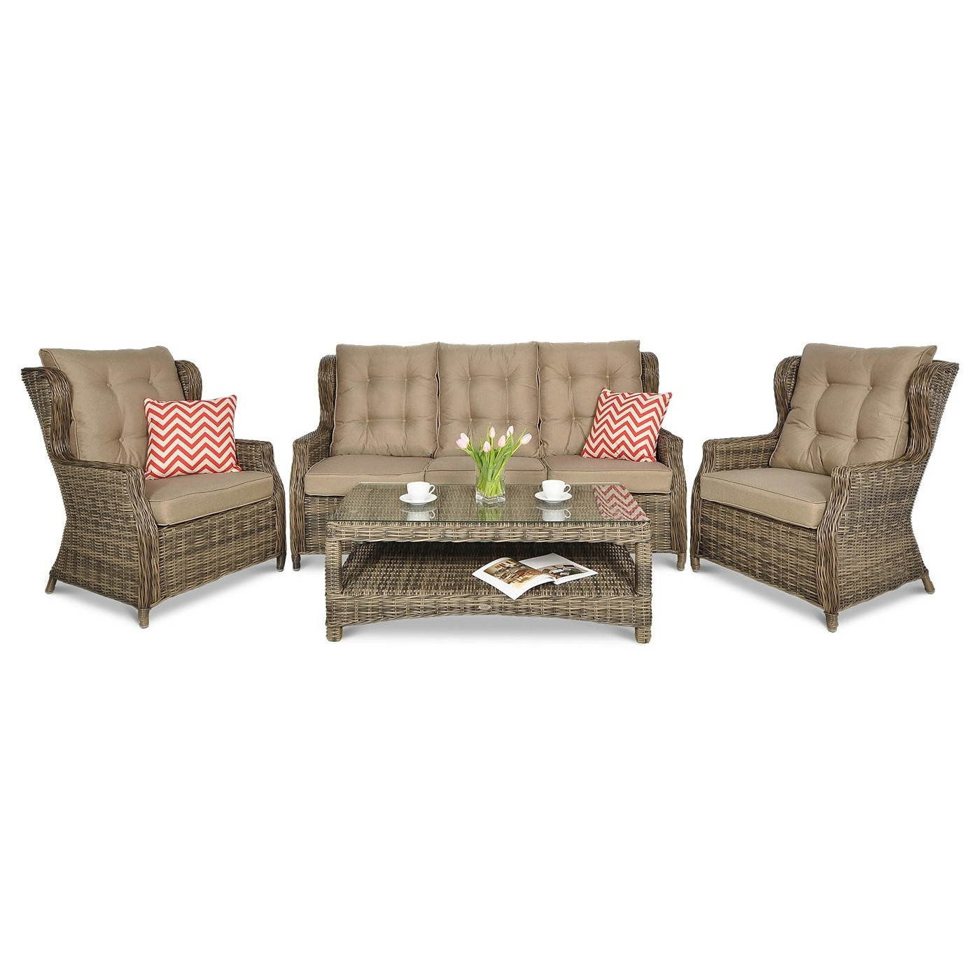 TRIVENTO III BROWN SET