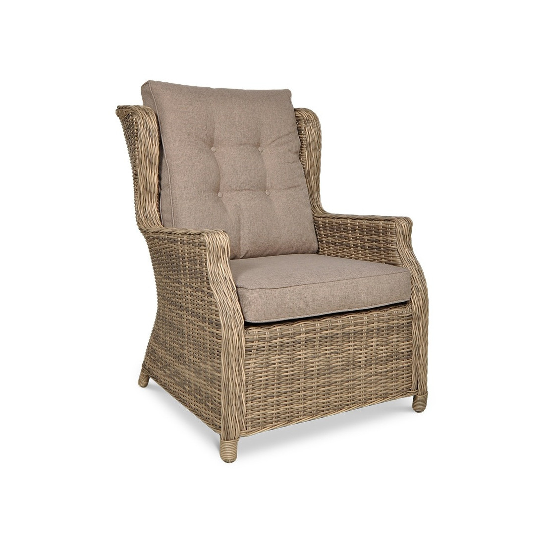 Meble ogrodowe technorattanowe Trivento Dining 3 Brown