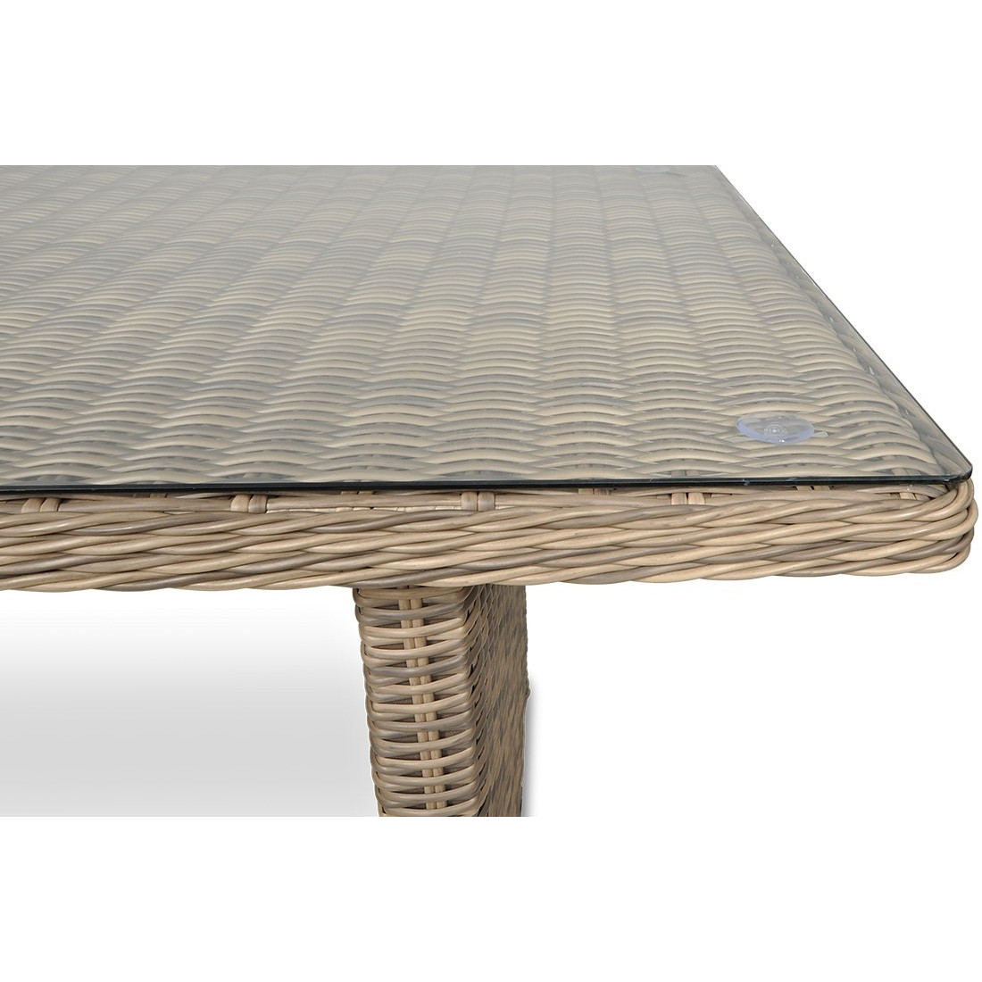 Meble ogrodowe technorattanowe Trivento Dining 3 Brown