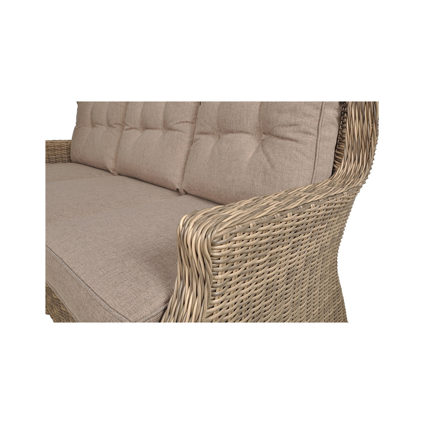 Meble ogrodowe technorattanowe Trivento Dining 3 Brown