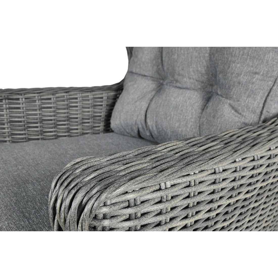 TRIVENTO III DINING ZESTAW DARK GREY