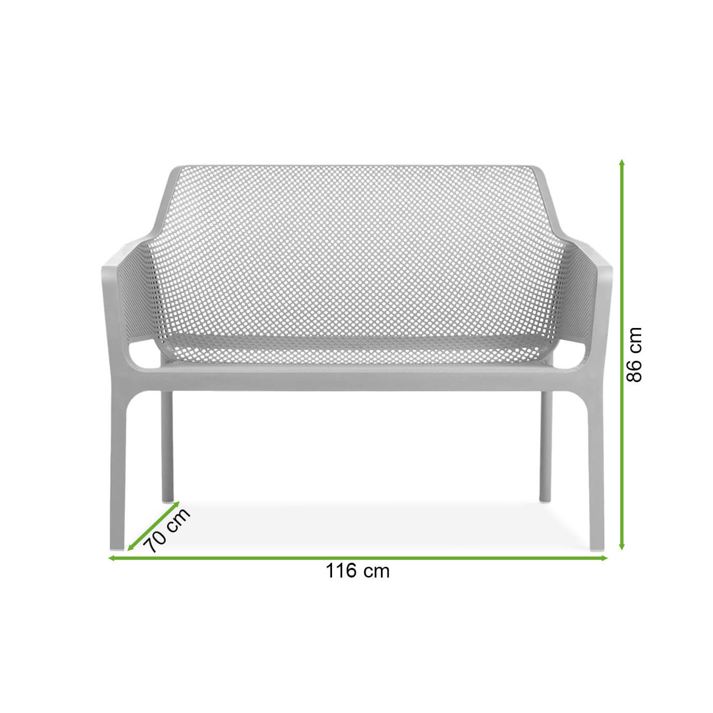 NET BENCH CORALLO BENCH