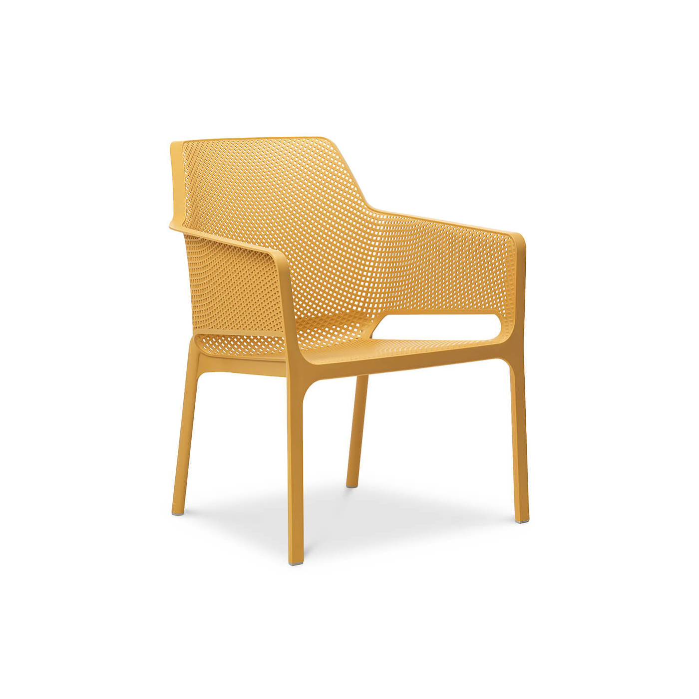 Krzesło ogrodowe Nardi Net Relax Senape