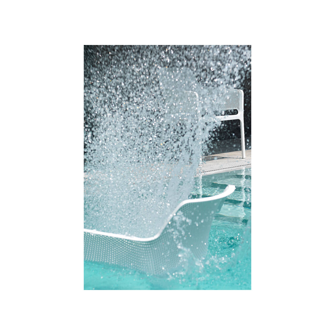 Krzesło ogrodowe Nardi Net Relax Senape