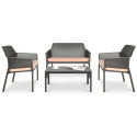 NET RELAX SET ANTHRACITE/PINK