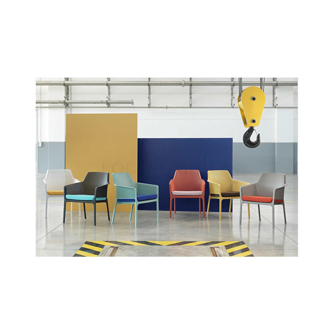 NET RELAX TORTORA/ROSA SET