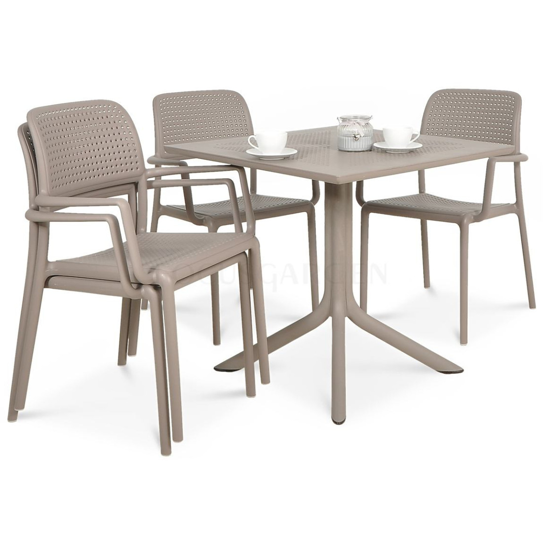 Mebel ogrodowy Nardi Boraclip 41 - Kolor Tortora