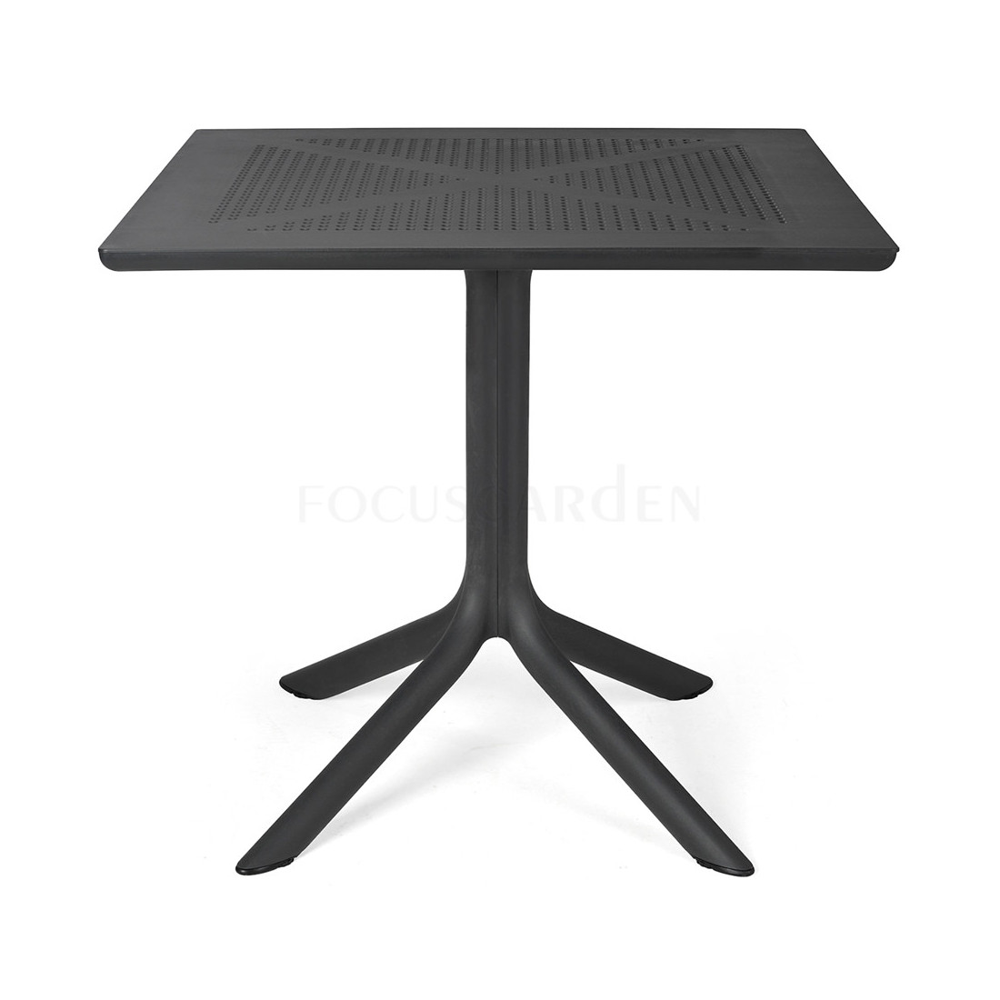 BORA BISTROT/CLIP 80 4+1 SET ANTHRACITE