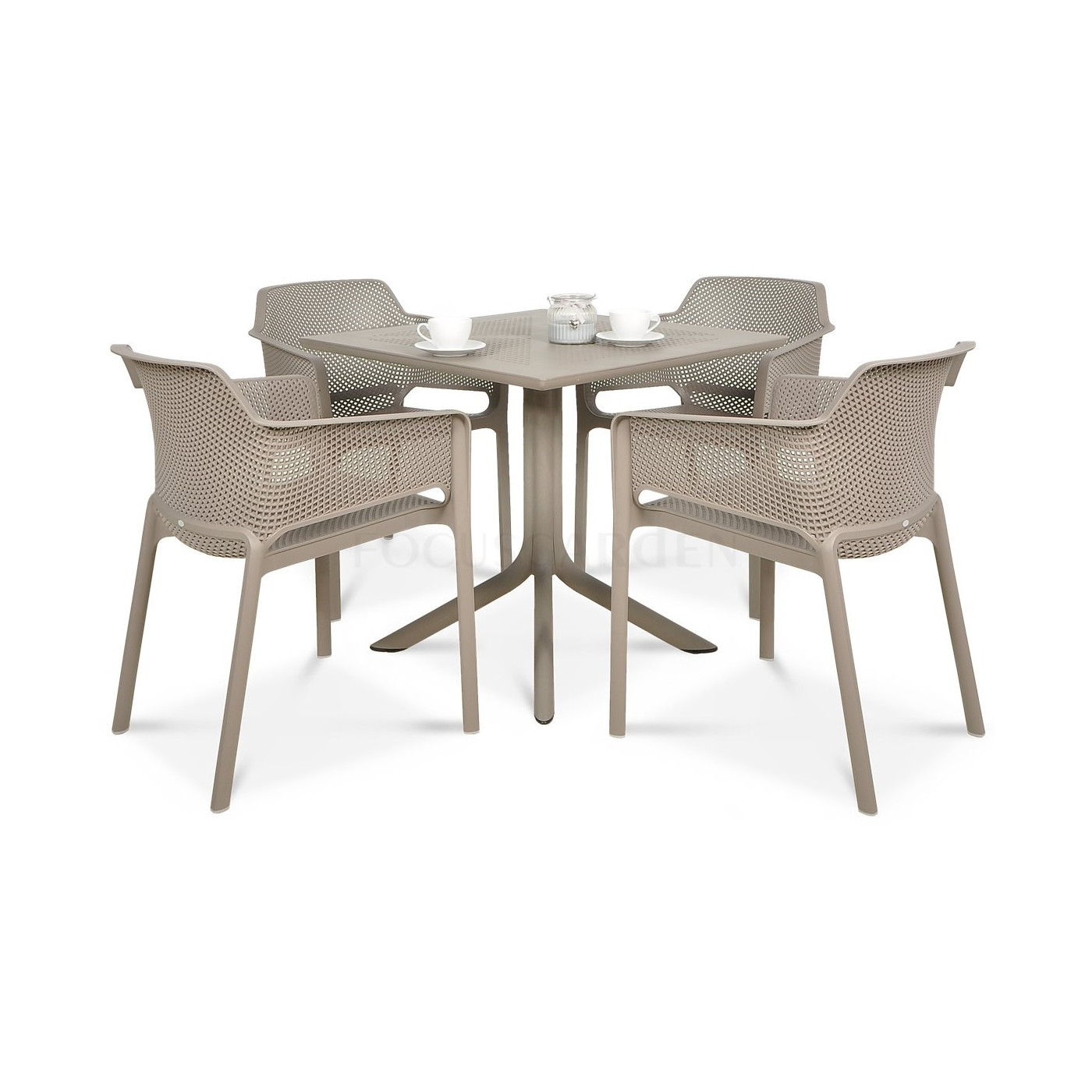 NET/CLIP 80 4+1 TORTORA SET