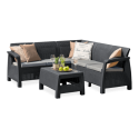 CORFU RELAX CORNER SOFA GRAPHITE