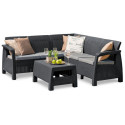 CORFU RELAX CORNER SOFA GRAPHITE