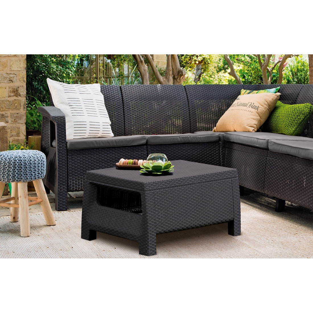 CORFU RELAX CORNER SOFA GRAPHITE