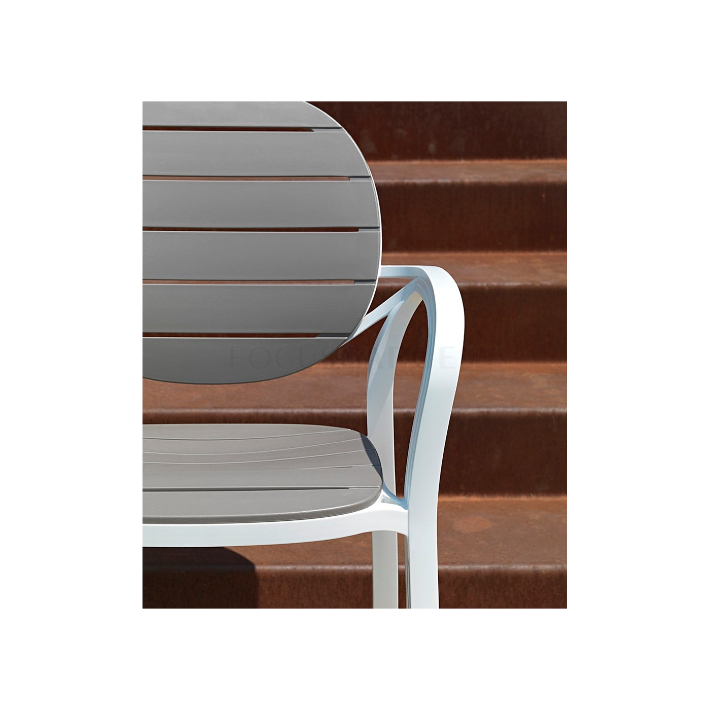 PALMA/STEP 2+1 WHITE TORTORA/TORTORA SET