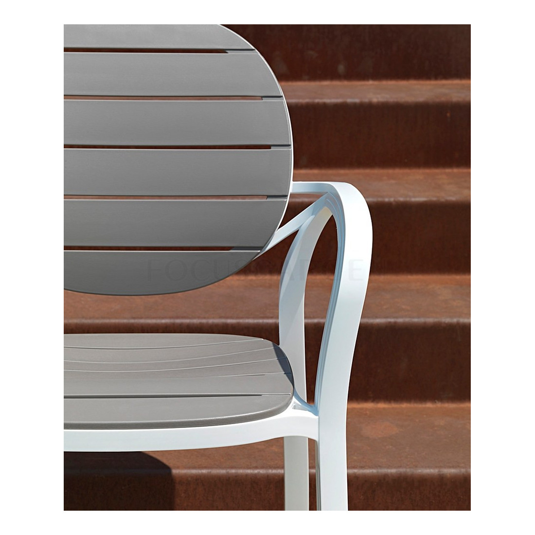 PALMA/STEP 2+1 WHITE TORTORA/TORTORA SET