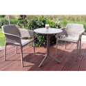 Zestaw mebli ogrodowych Nardi Net/Step 2+1 Tortora