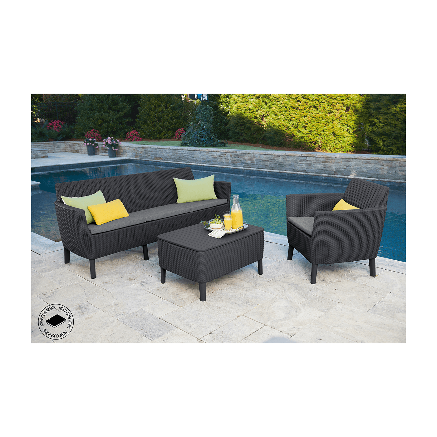 Salemo 3 Graphite Set