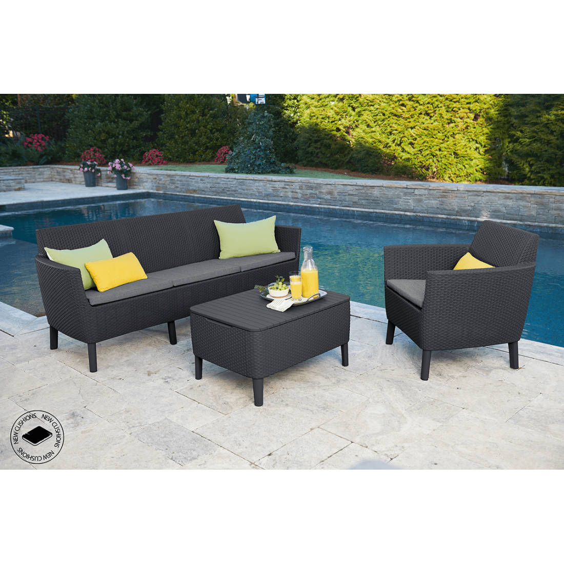 Salemo 3 Graphite Set