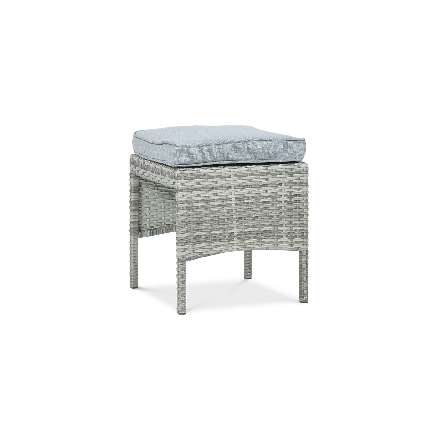 Zestaw mebli ogrodowych z technorattanu Cortina Dolphin Grey