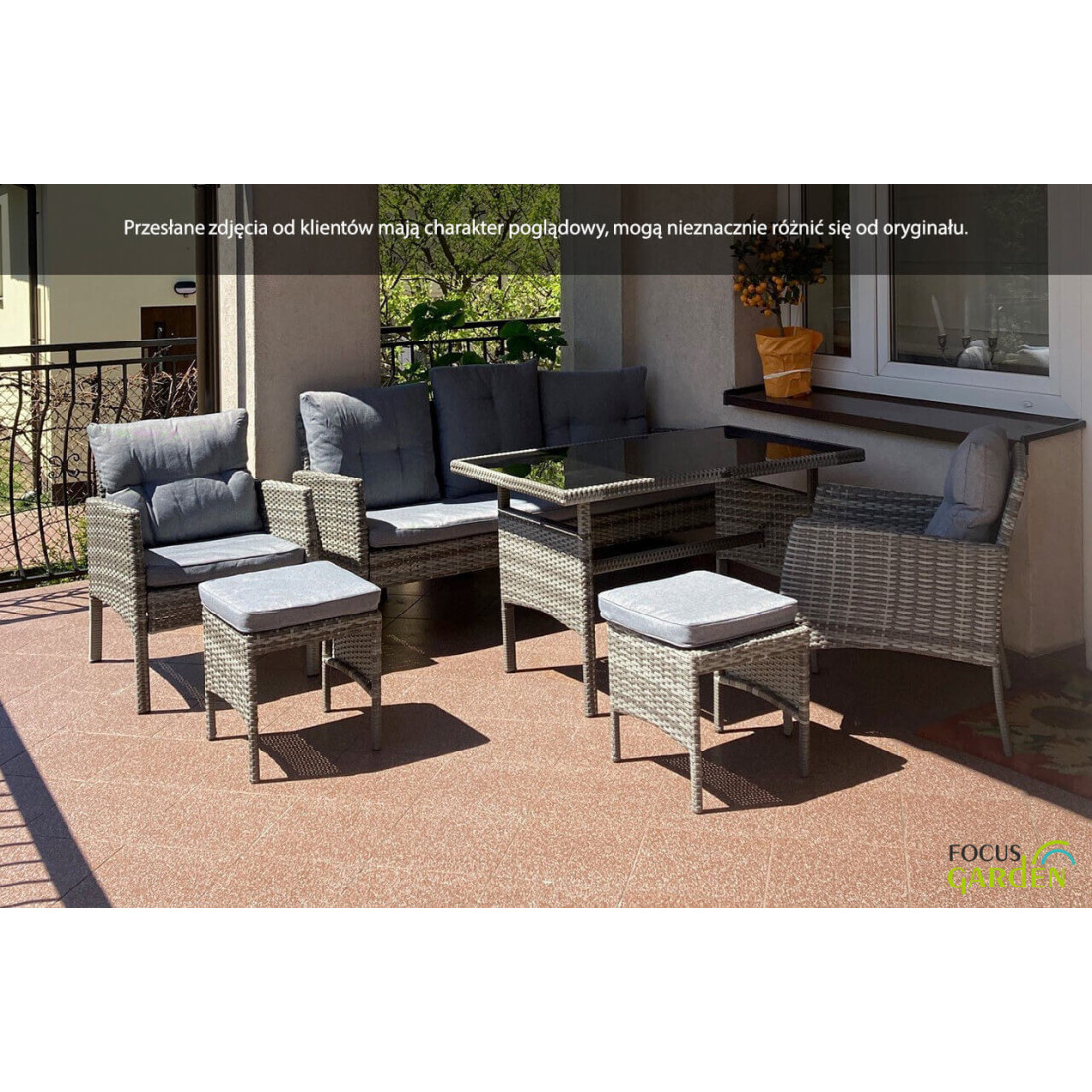 CORTINA DOLPHIN GREY SET