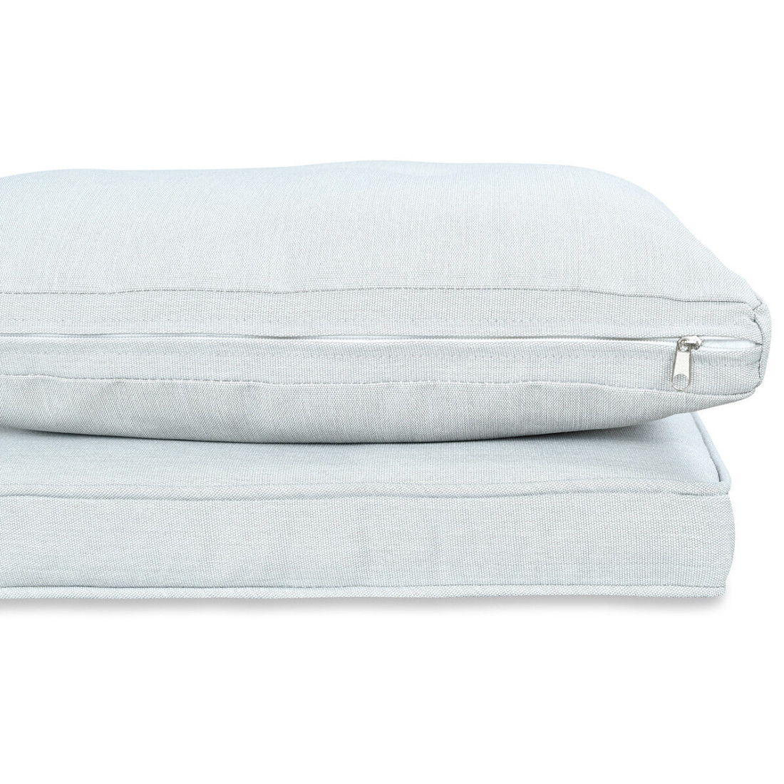 Zestaw Technorattanowy Cortina - Pufy Brown