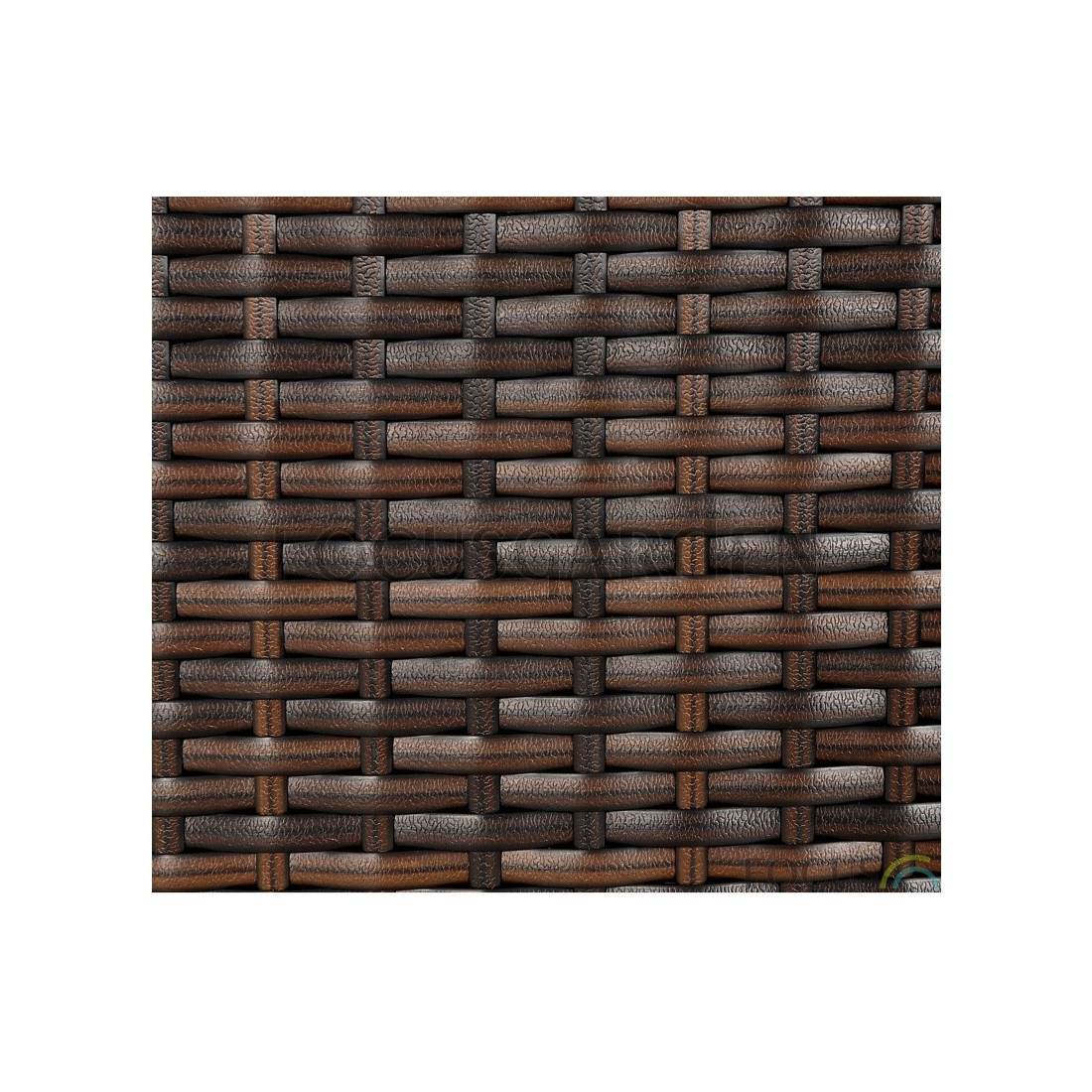 Zestaw jadalniany z technorattanu Lerida/Venecja 6+1 brown