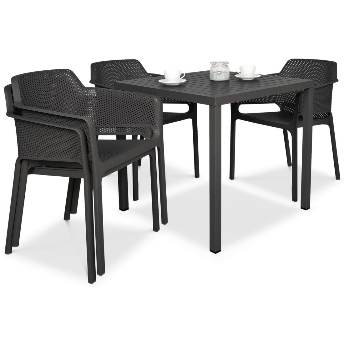 NET/CUBE 80 4+1 SET ANTHRACITE