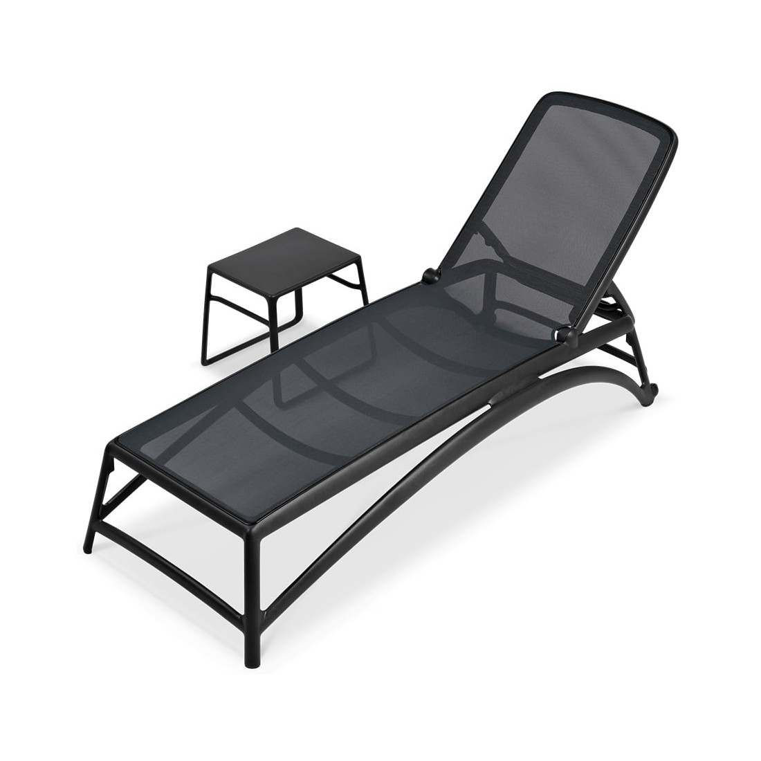 ATLANTICO ANTHRACITE BLUE DECK CHAIR
