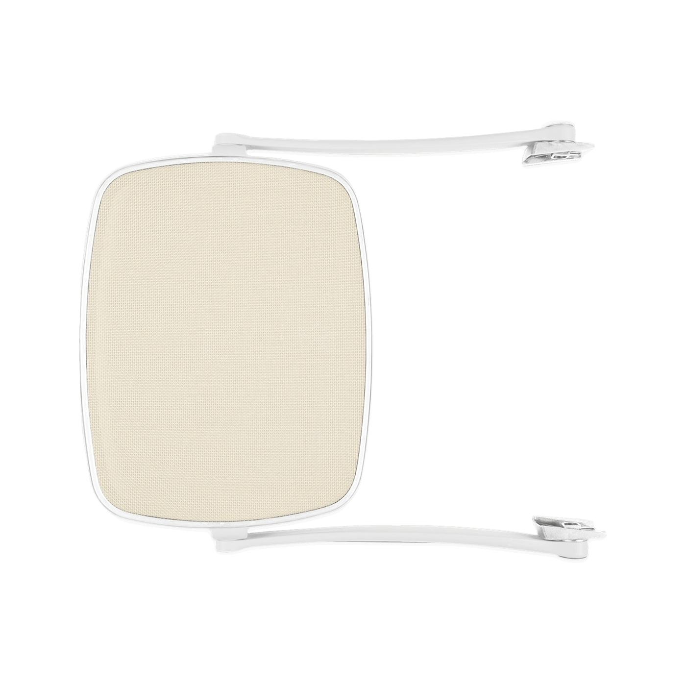 beżowa osłona przeciwsłoneczna do leżaka