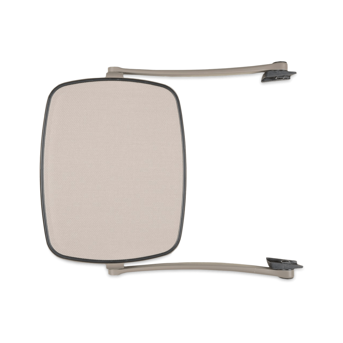 brązowy daszek do leżaka chroniący przed słońcem