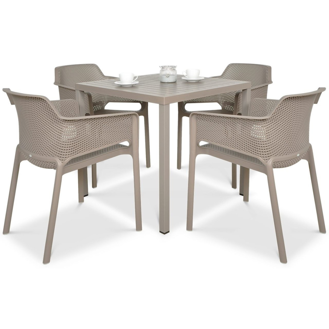 NET/CUBE 80 4+1 TORTORA SET